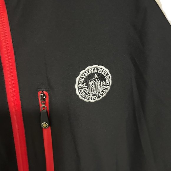 Proquip Golf Windbreaker Jacket Mens Size XL Full Zip Olympia Fields CC Logo - Picture 4 of 7